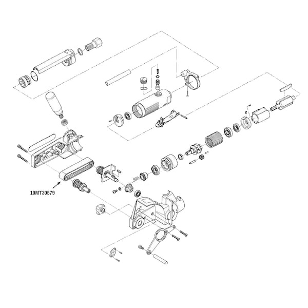 Monti Bristle Blaster Toothed Belt 10MT30579 - main